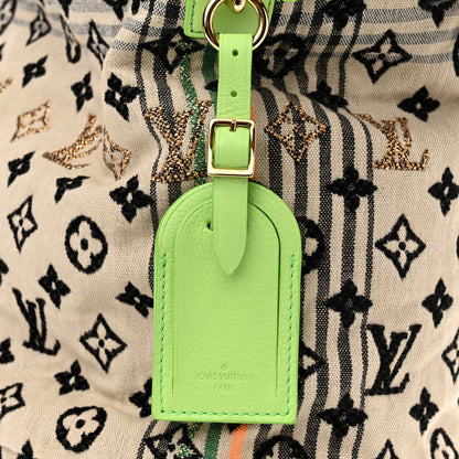 Louis Vuitton Fabric Jacquard Monogram Cheche Gypsy PM Vert 11 of 14