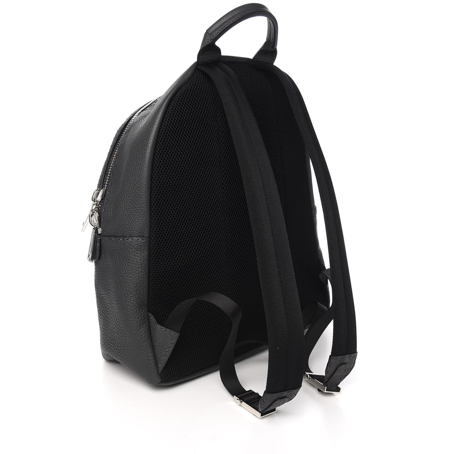 Calfskin Romano Selleria Faces No Words Emoticon Backpack Aslfalto
