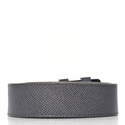 Louis Vuitton Taiga 35mm LV Initiales Belt 95 38 Glacier 2 of 8