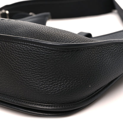 Hermes Taurillon Clemence Evelyne III GM Black 10 of 12