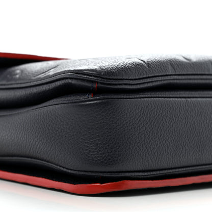 Louis Vuitton Empreinte Pochette Metis Marine Rouge 8 of 13