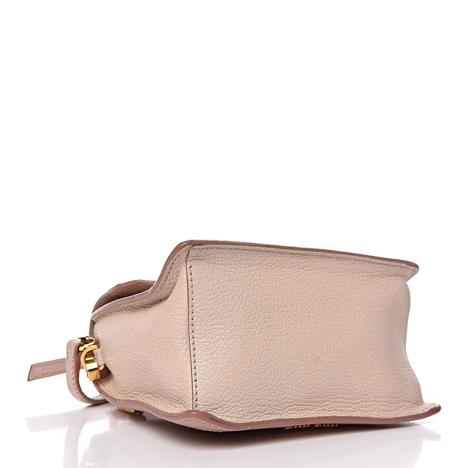 Miu Miu Goatskin Madras Mini Top Handle Bag 4 of 14