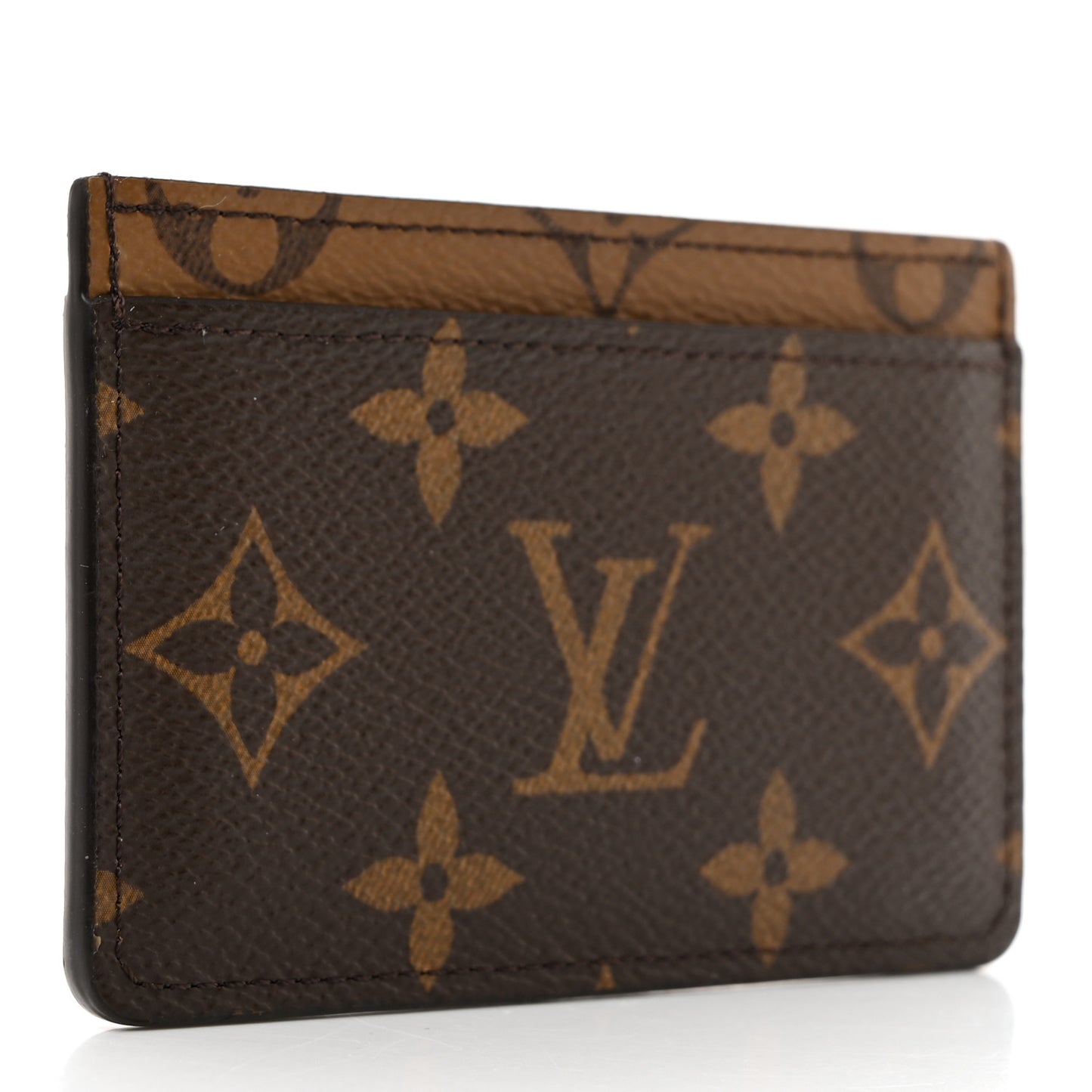 Reverse Monogram Card Holder