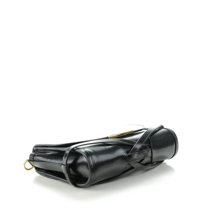 Burberry Polished Bridle Leather Small Abbott Crossbody Black 4 of 8