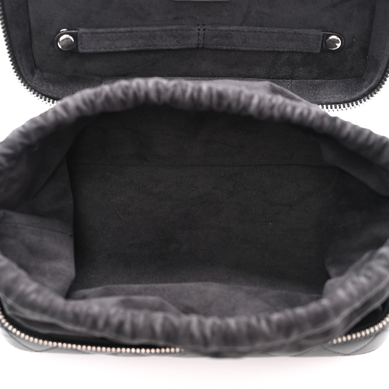 Chanel Lambskin Quilted Jewelry Case Black 9 of 16