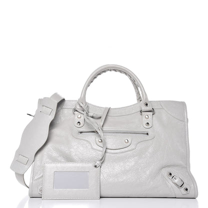 Balenciaga Agneau Classic Silver Hardware City Gris Nuage 9 of 9