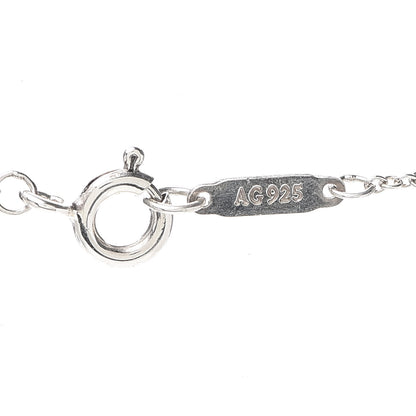 Tiffany Sterling Silver Oval Key Pendant Necklace 4 of 5
