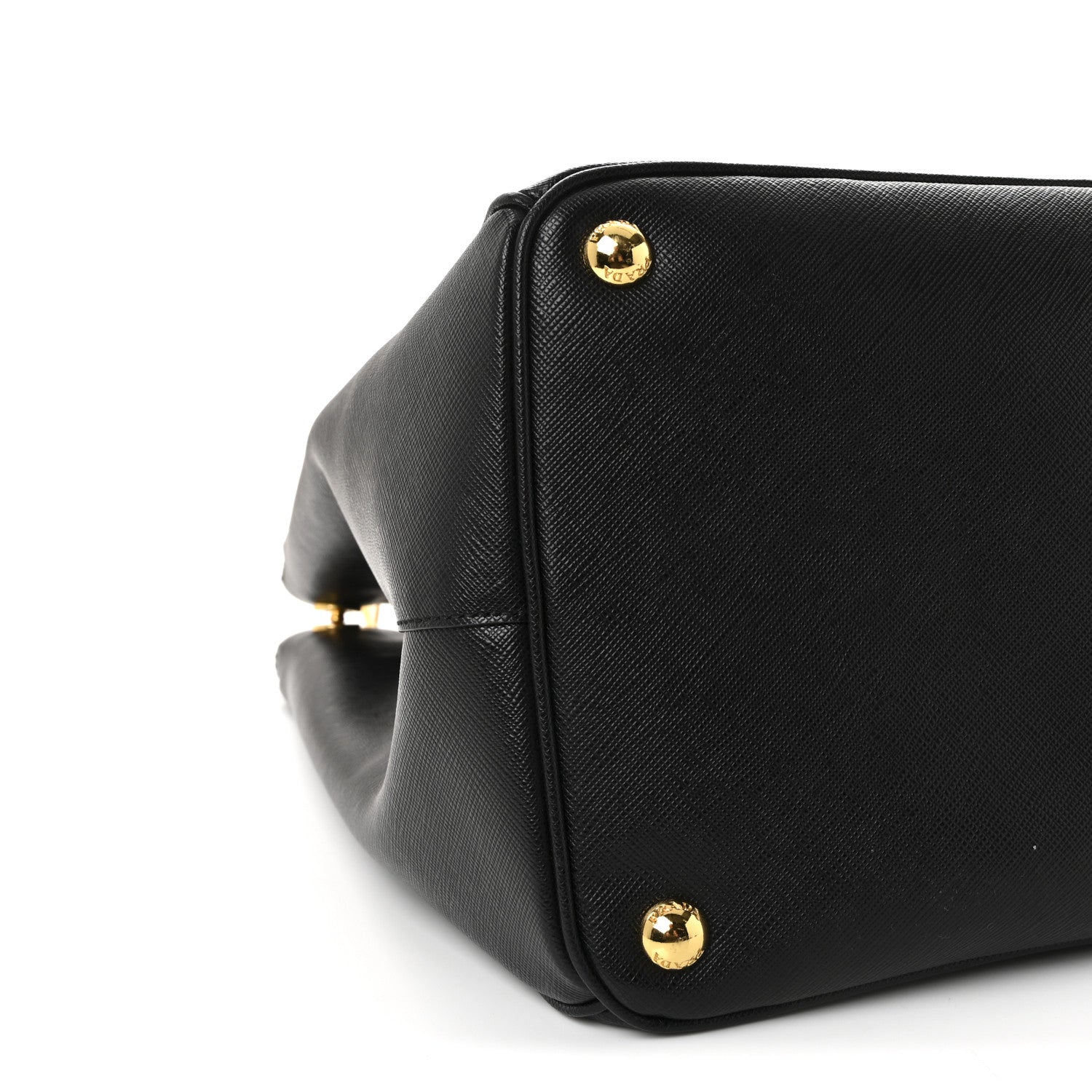 Prada Saffiano Lux Extra Large Galleria Double Zip Tote Black 8 of 10