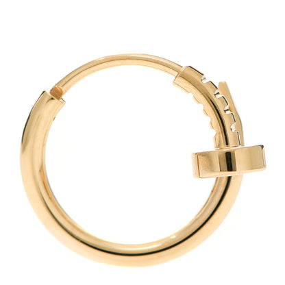 Cartier 18K Yellow Gold Juste Un Clou Single Hoop Earring 3 of 6