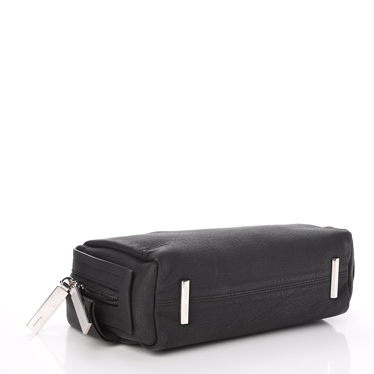 Proenza Schouler Grained Calfskin Carlton Clutch Black 4 of 10
