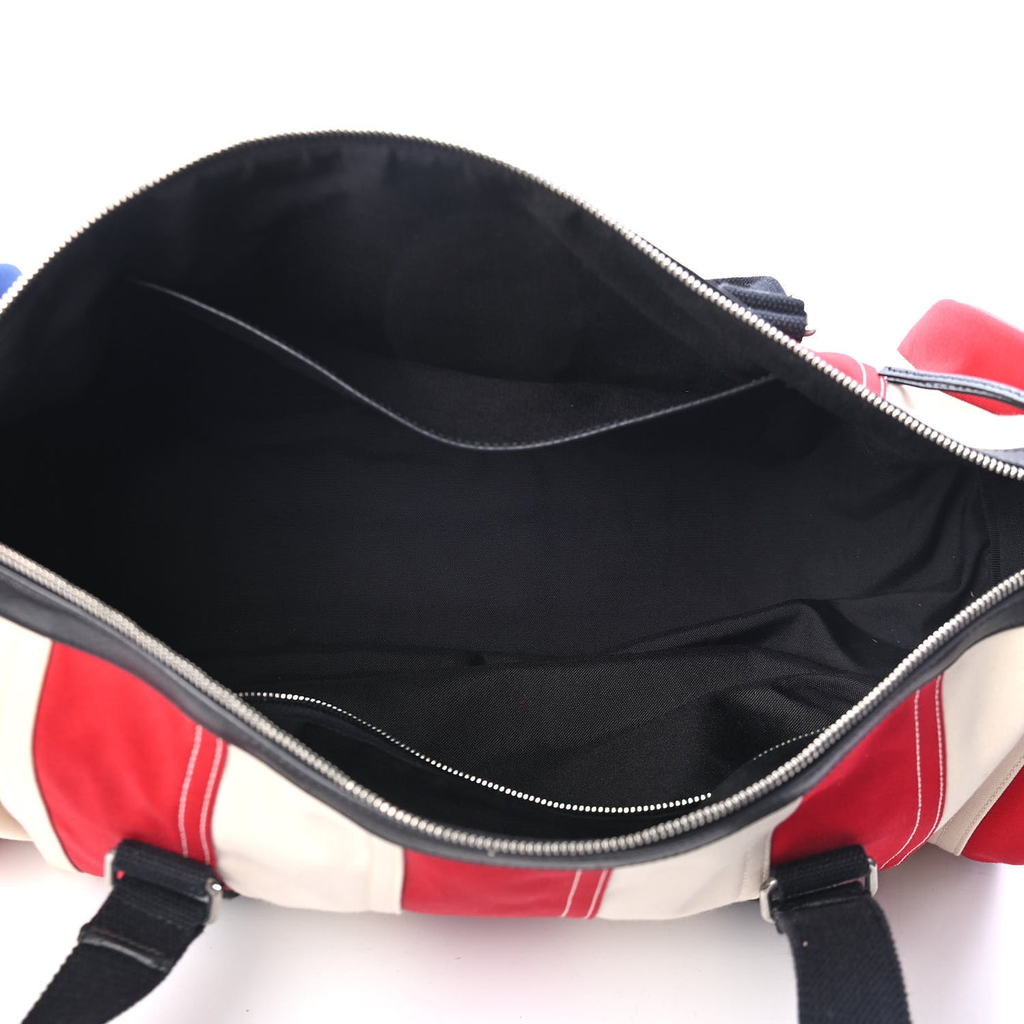 Canvas American Flag Barrel Bag Red Blue