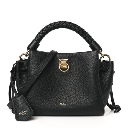 Mulberry Heavy Grain Mini Iris Tote Black 1 of 9