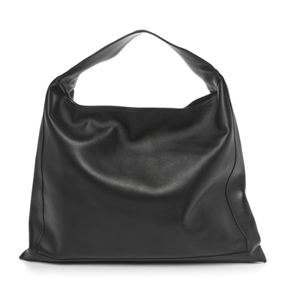 Bottega Veneta Silky Calfskin Large Hop Black 1 of 11