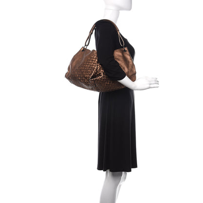 Bottega Veneta Intrecciato Nappa Aquilone Fortune Cookie Hobo Copper 2 of 13
