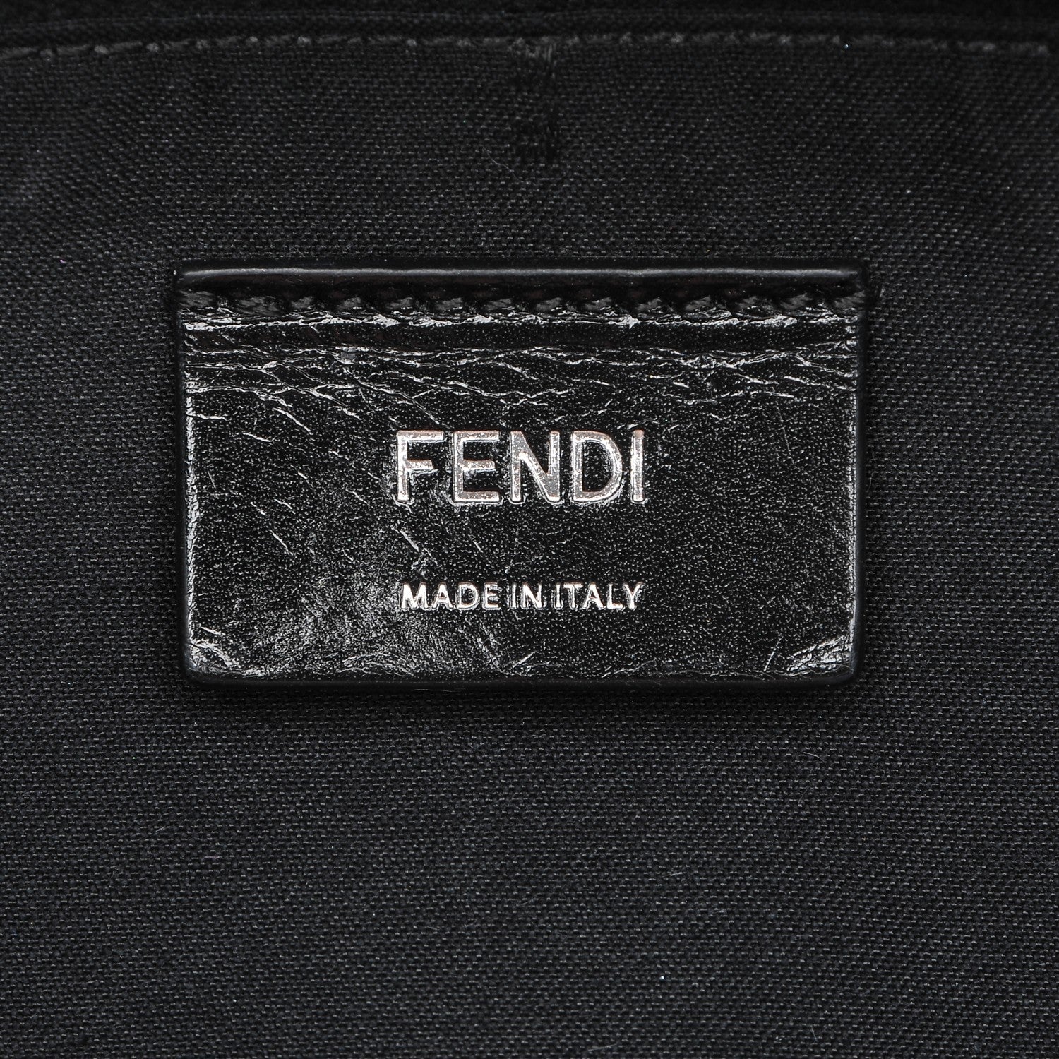 Fendi Vitello Dolce Marmol Large By The Way Boston Bag Black 6 of 6