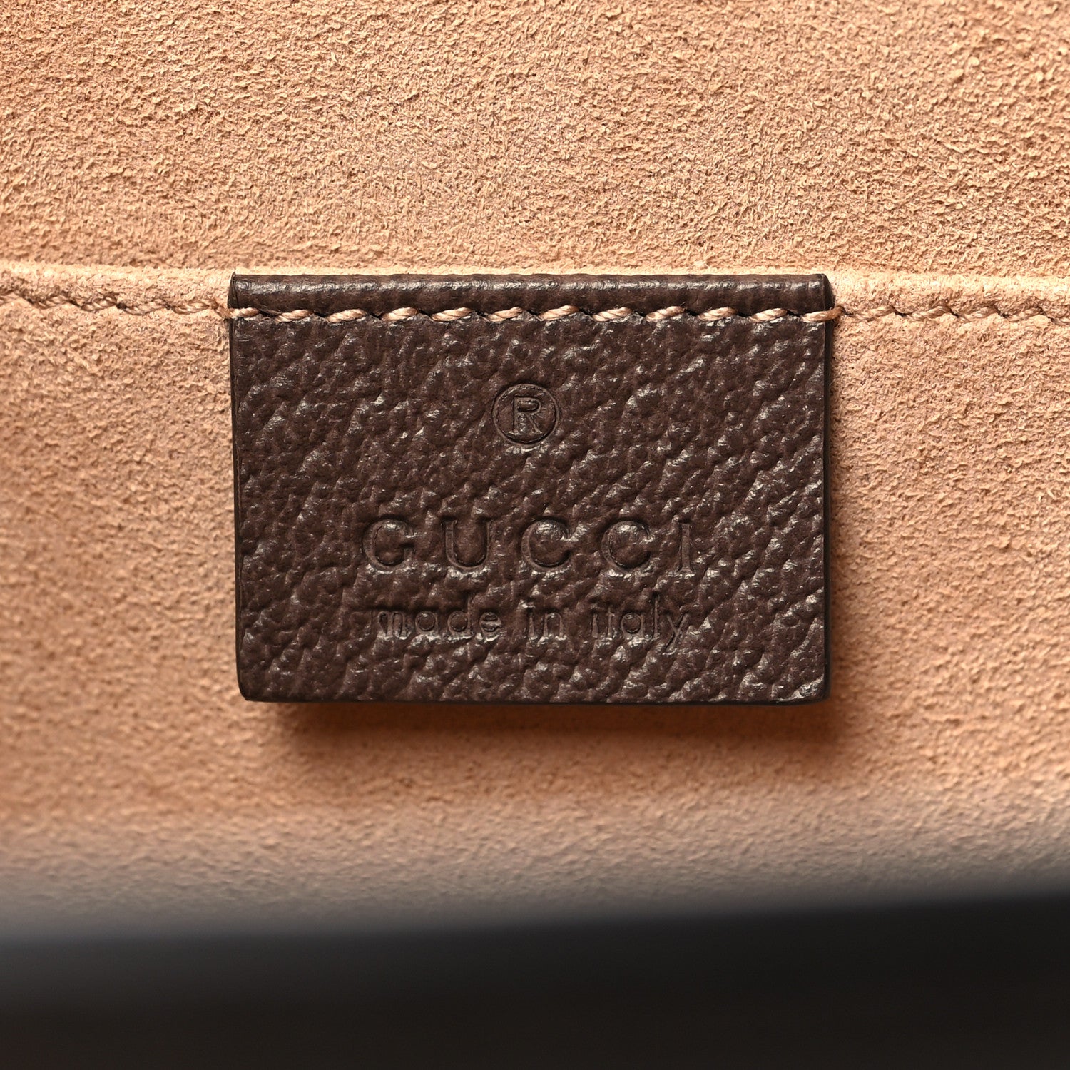 Gucci GG Supreme Monogram Web Ophidia Pouch Brown 6 of 11