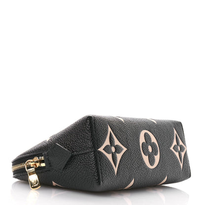 Louis Vuitton Empreinte Monogram Giant Cosmetic Pouch Black Beige 4 of 7
