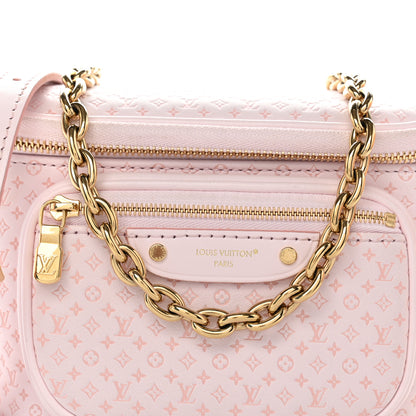 Louis Vuitton Calfskin Minigram Mini Bumbag  Light Bliss 7 of 10