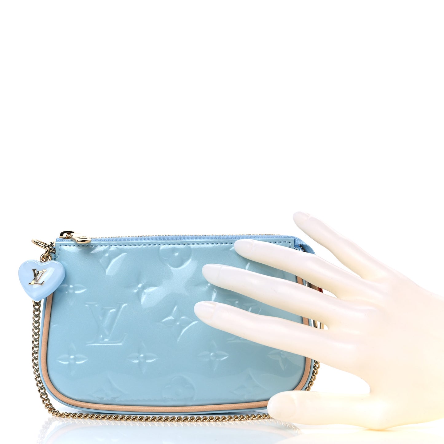 Vernis Valentine Mini Pochette Accessories Lollipop Blue