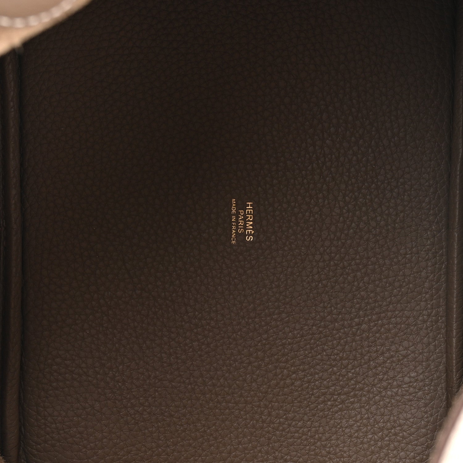 Hermes Taurillon Clemence Picotin Lock 22 MM Etoupe 5 of 10