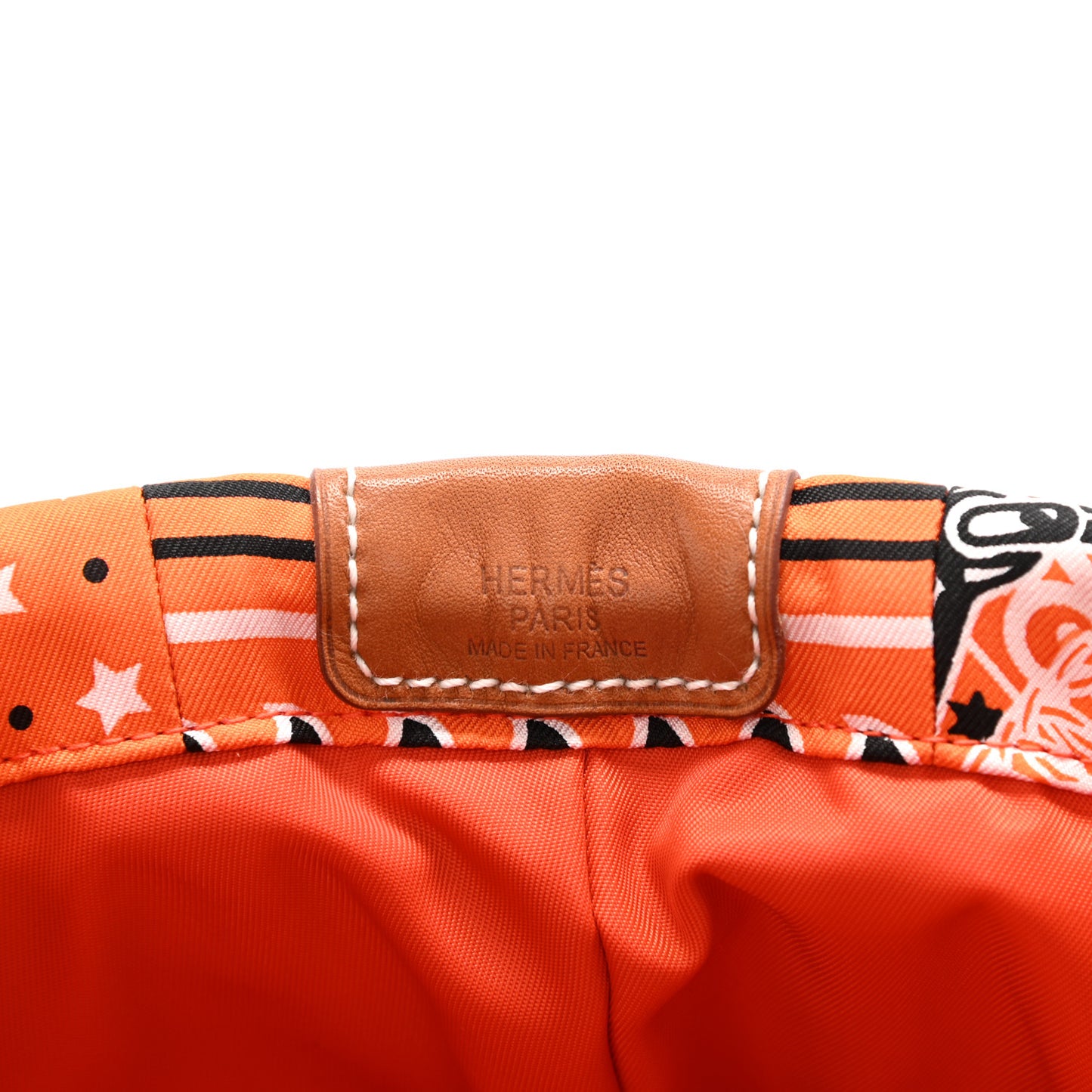 Barenia Silk Eperons d'Or Fourbi 20 PM Pouch Orange Fauve