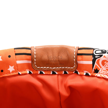 Hermes Barenia Silk Eperons d'Or Fourbi 20 PM Pouch Orange Fauve 5 of 8