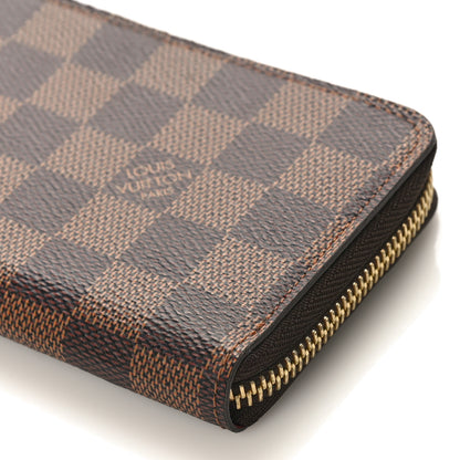Louis Vuitton Damier Ebene Clemence Wallet 8 of 9