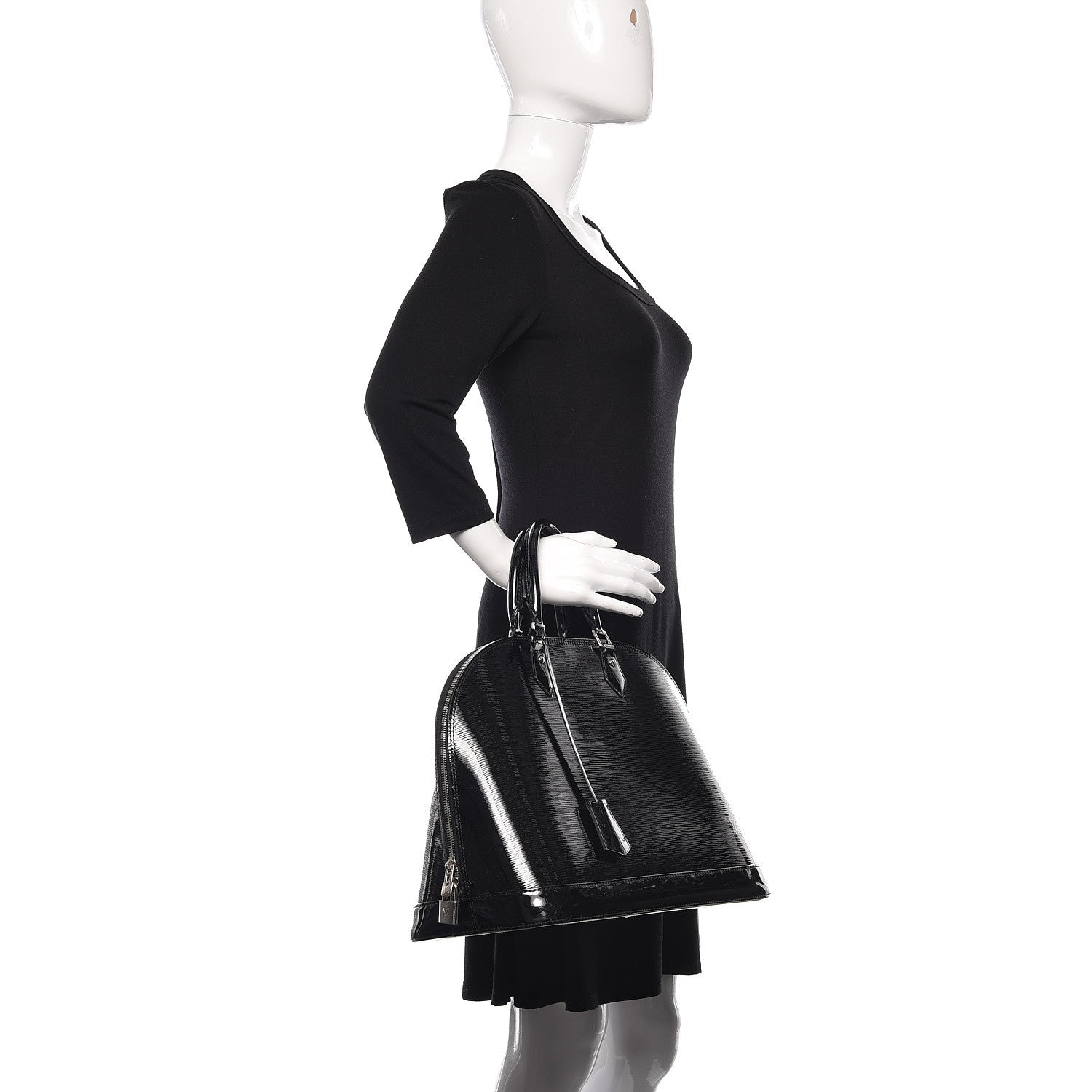 Louis Vuitton Electric Epi Alma GM Black 2 of 10