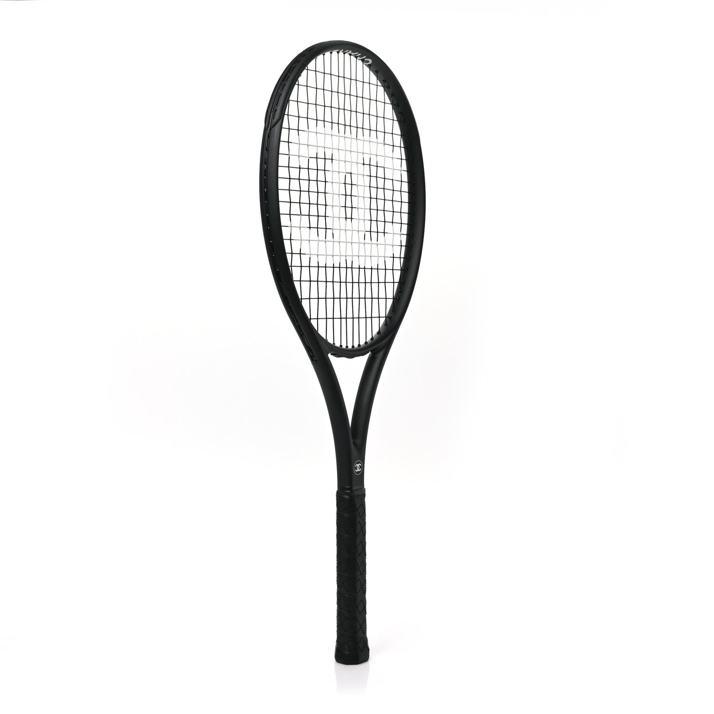Tennis Racquet and Nylon Quilted Cover Black
