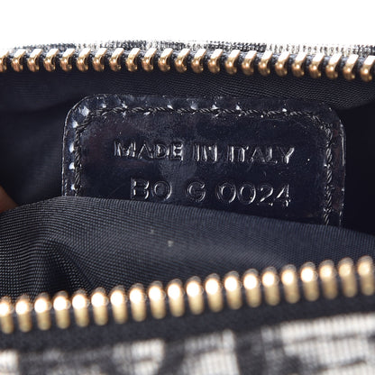 Christian Dior Monogram Boston Black 7 of 12