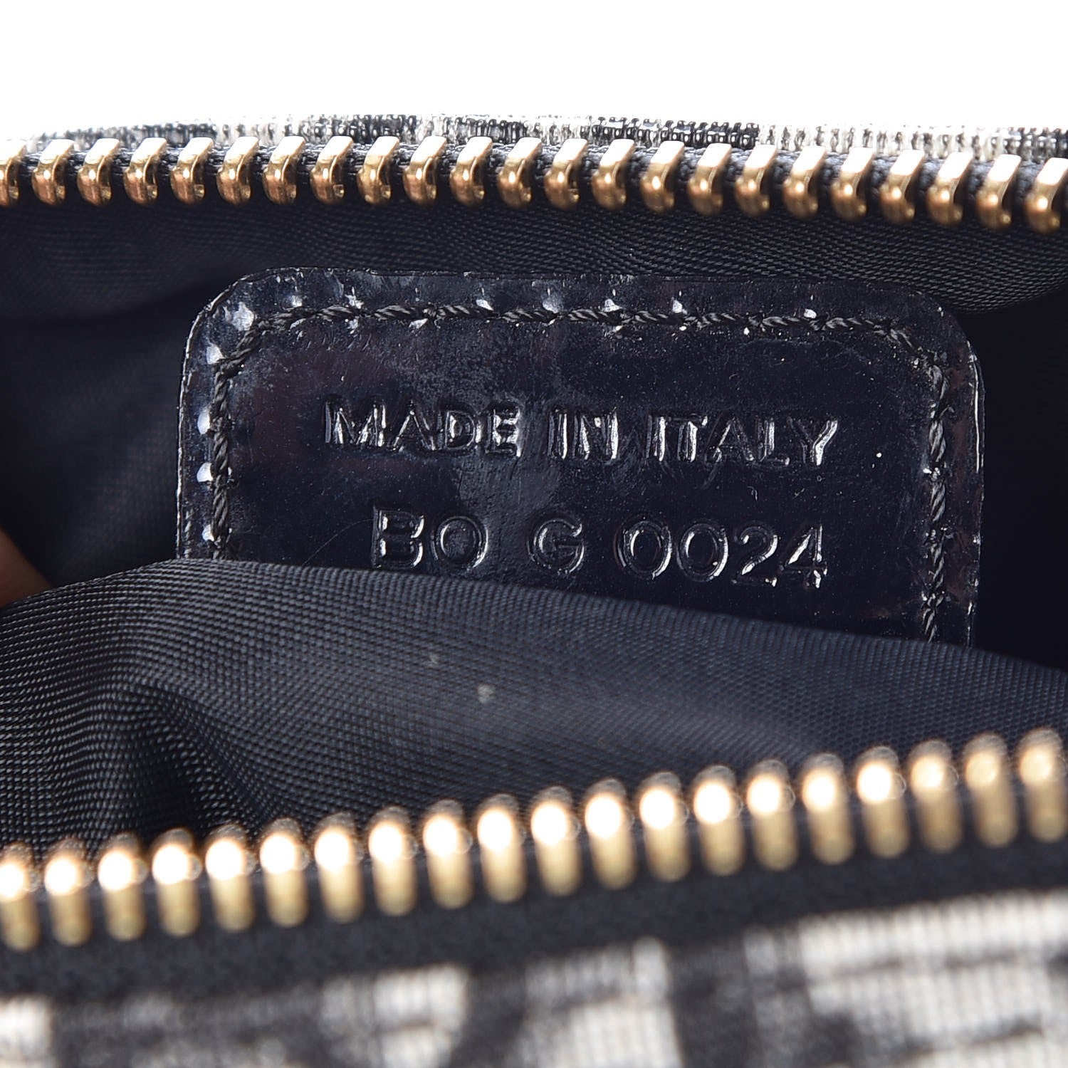 Christian Dior Monogram Boston Black 7 of 13