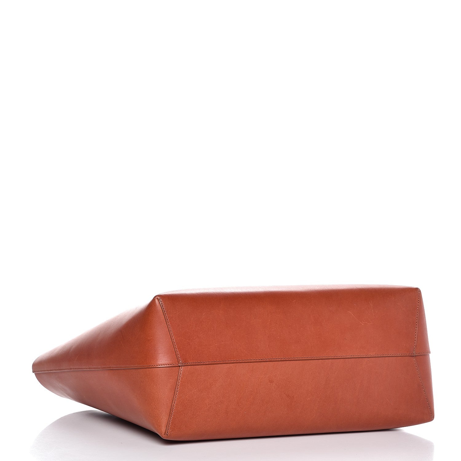 Mansur Gavriel Calfskin Small Shopping Tote Brandy 5 of 8