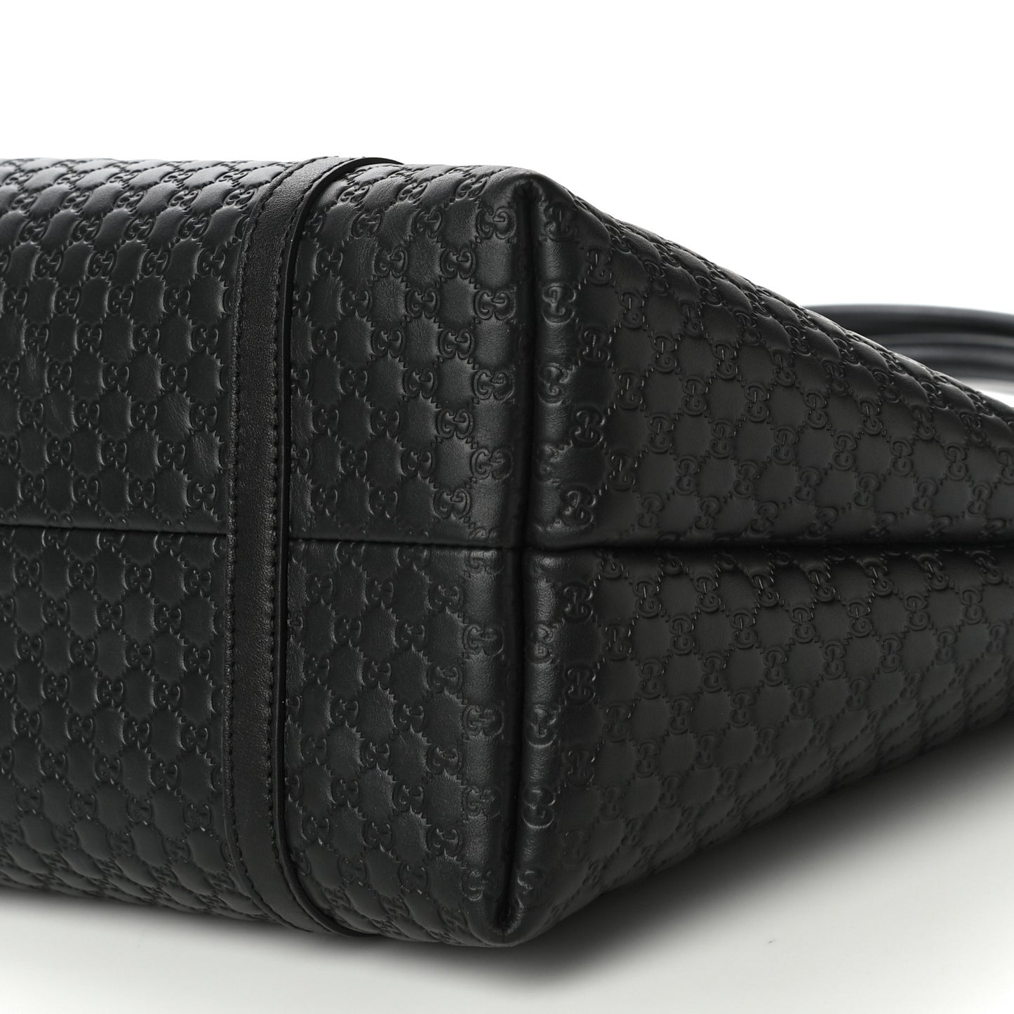 Microguccissima Medium Joy Tote Black