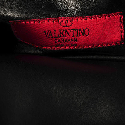 Valentino Garavani Smooth Calfskin Rockstud Double Buckle Backpack Black 6 of 7