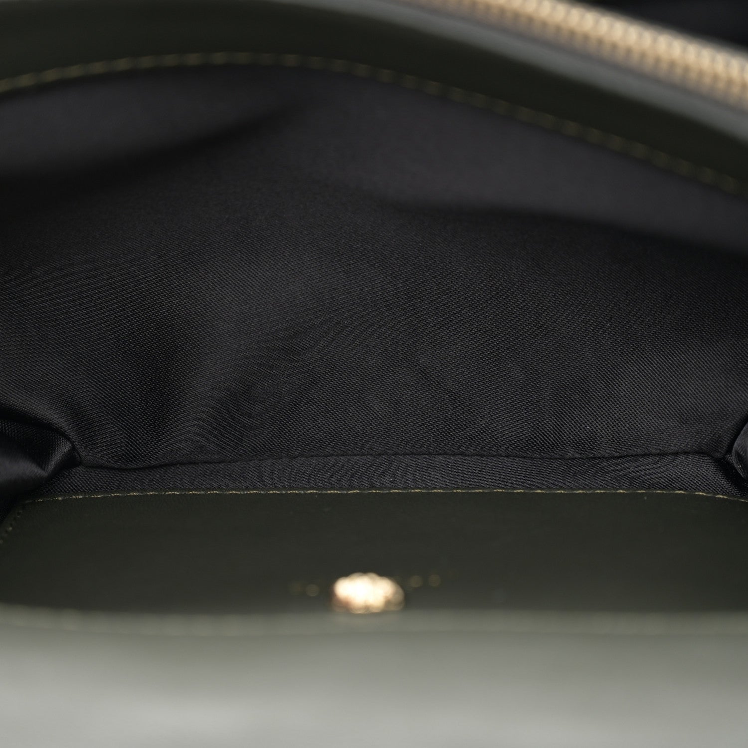 Versace Nappa Embroidered Baroque Palazzo Sultan Shoulder Bag Green 5 of 13