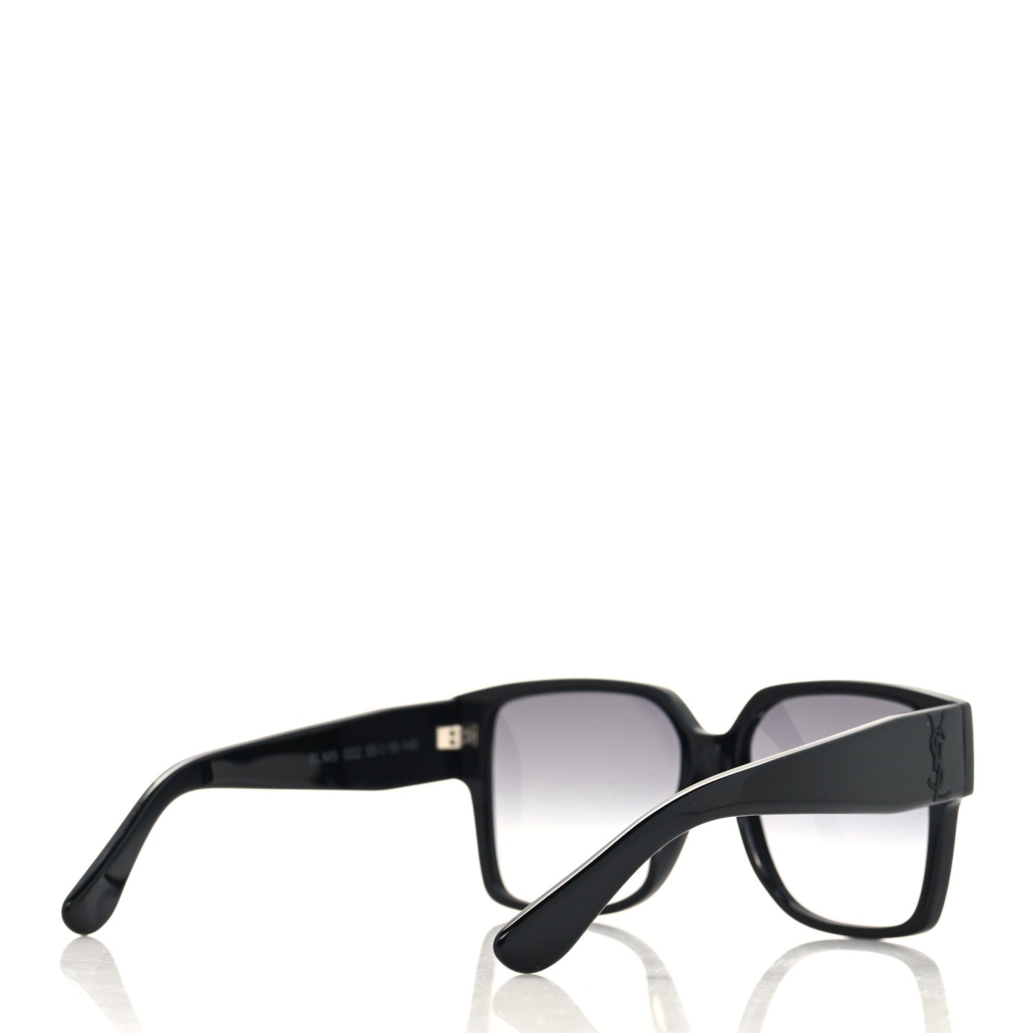 Saint Laurent Square SL M9 Sunglasses Black 5 of 8