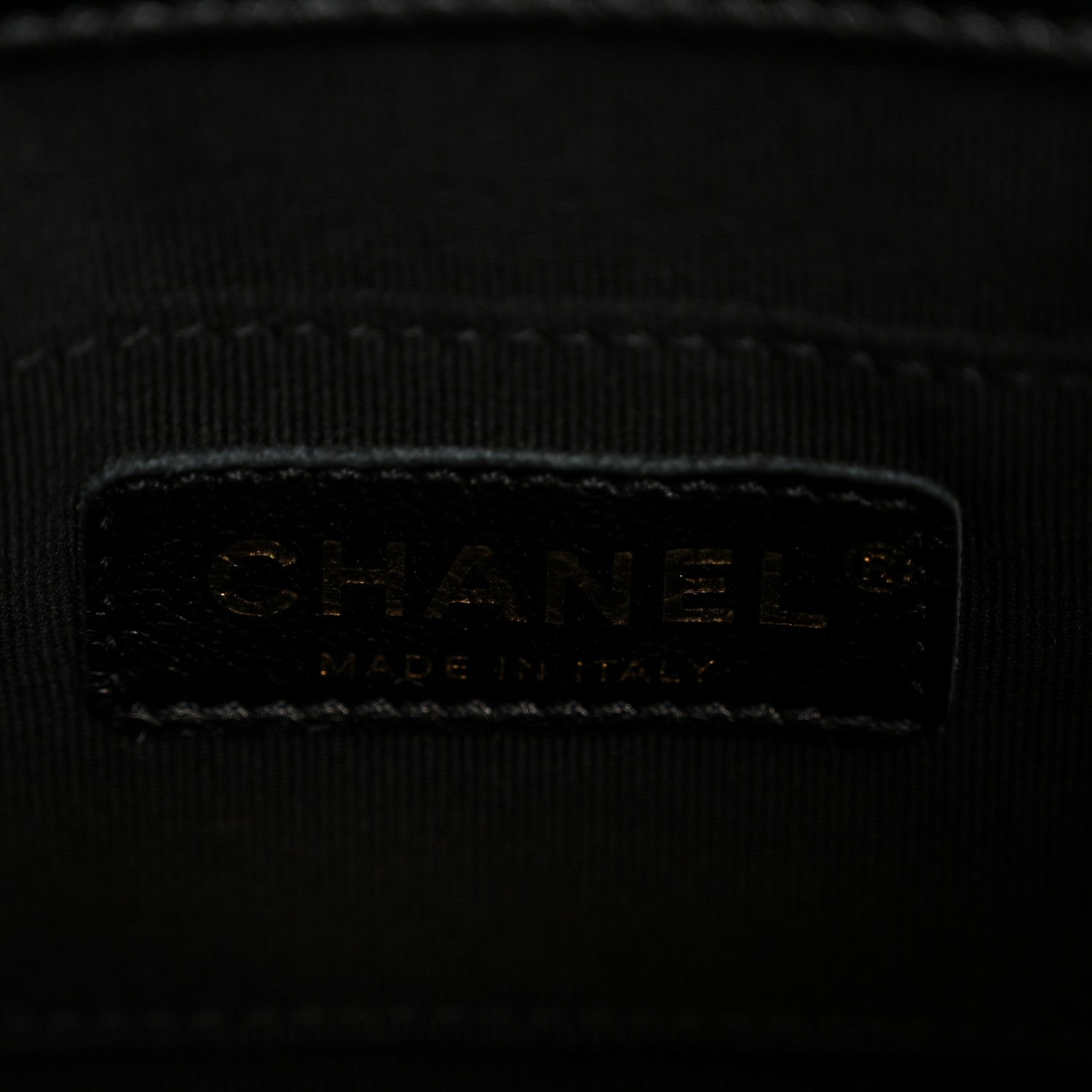 Chanel Calfskin Quilted Mini Duma Pockets Drawstring Backpack Black 6 of 14
