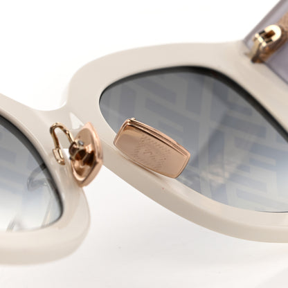 Fendi Acetate FF Sunglasses FF 0434/G/S White Gold 7 of 7