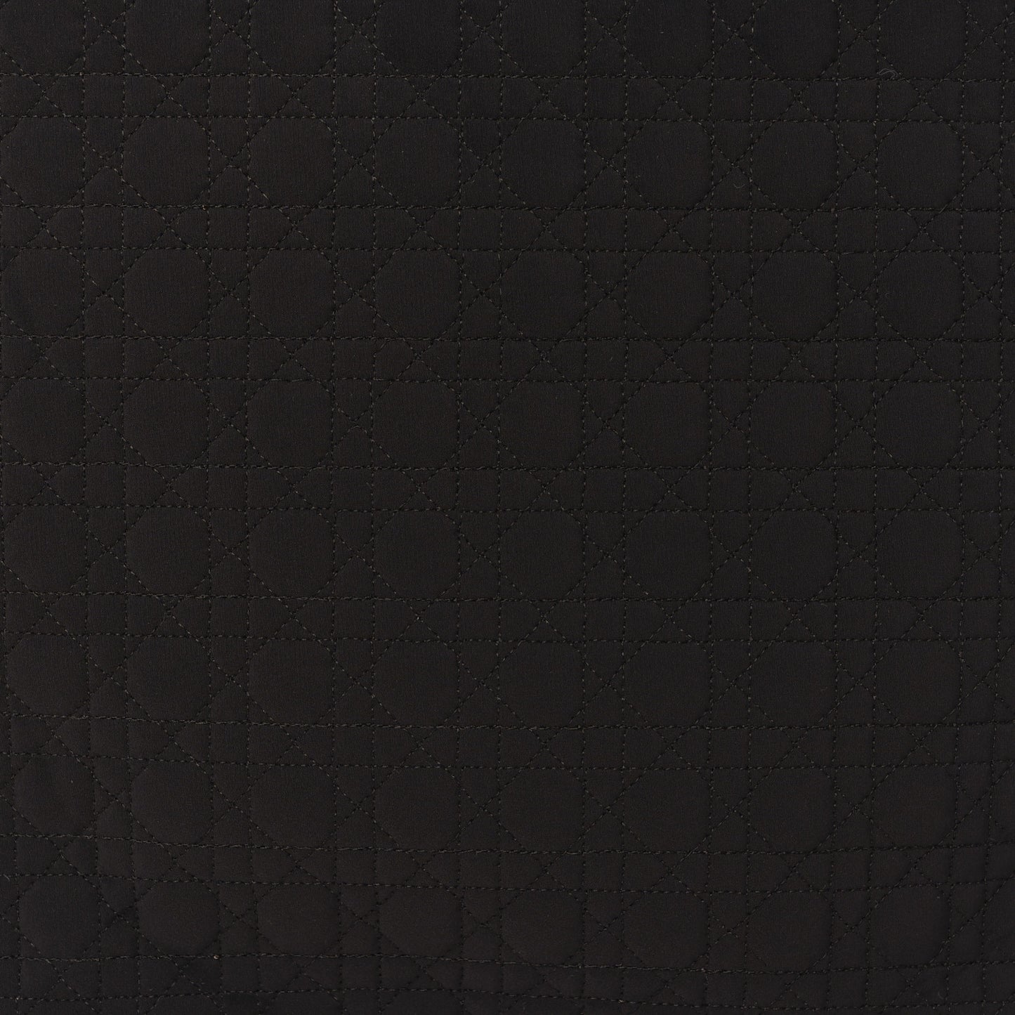 Nylon Cannage Shoulder Bag Marron Fonce