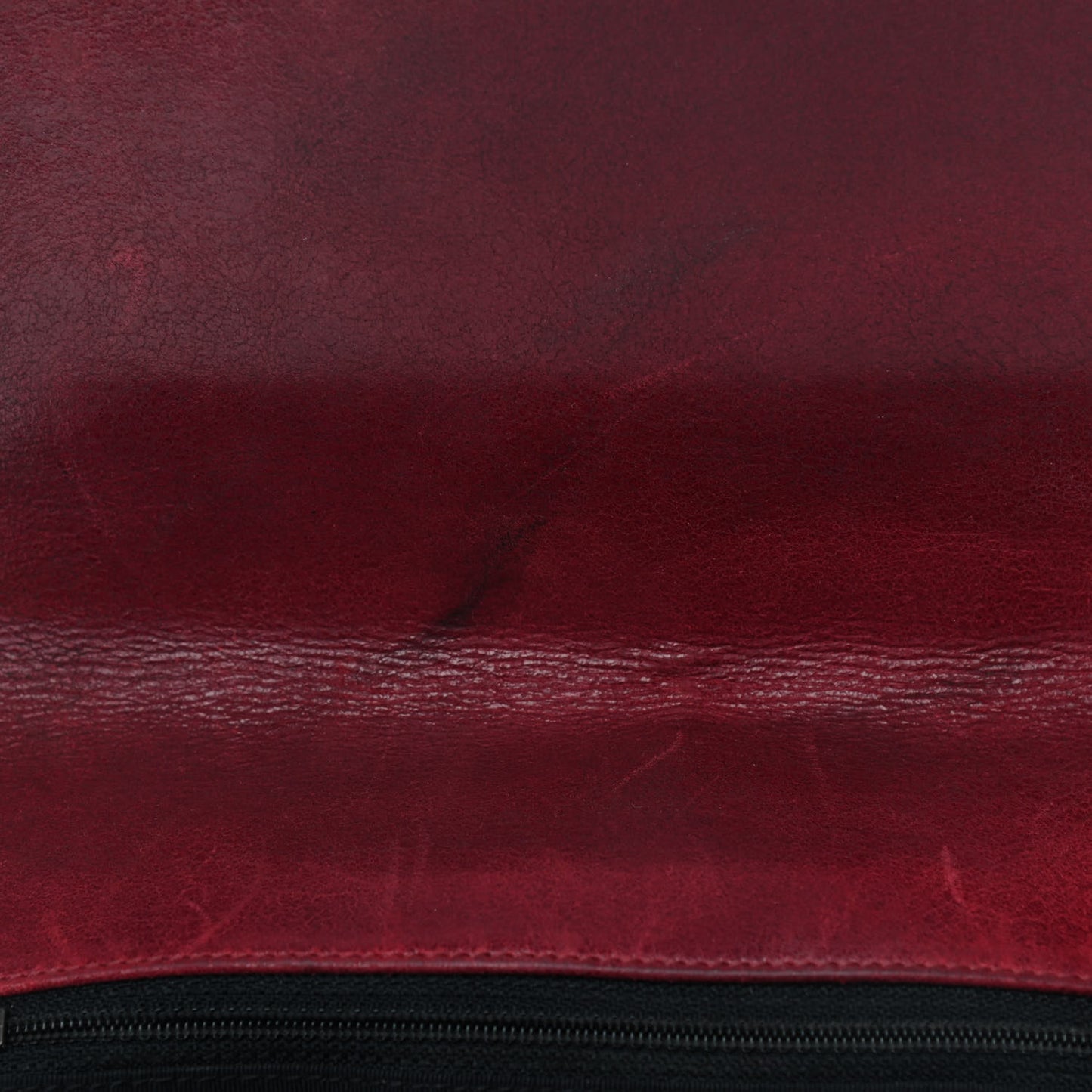 Chesterfield Quilted Large Celtic Boy Flap Red