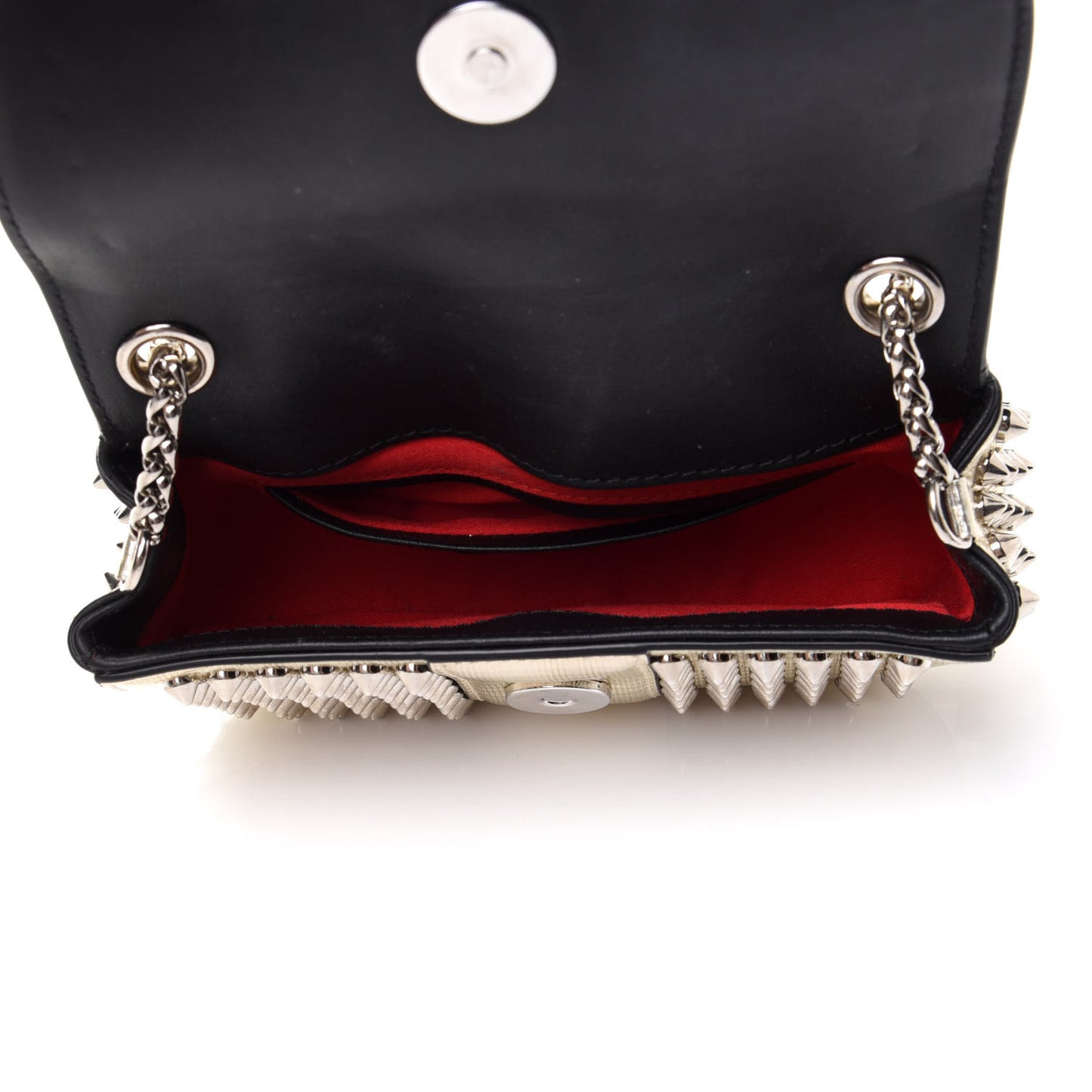 Specchio Galactic Spikes Sweety Charity Crossbody Bag Platine