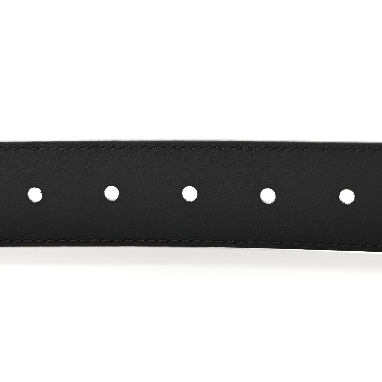 Louis Vuitton Calfskin 35mm Pont Neuf Belt 90 36 Black 5 of 5