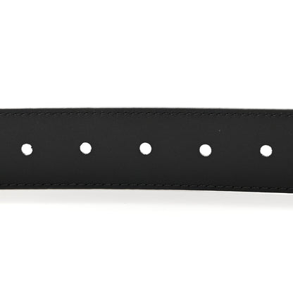 Louis Vuitton Calfskin 35mm Pont Neuf Belt 90 36 Black 5 of 5