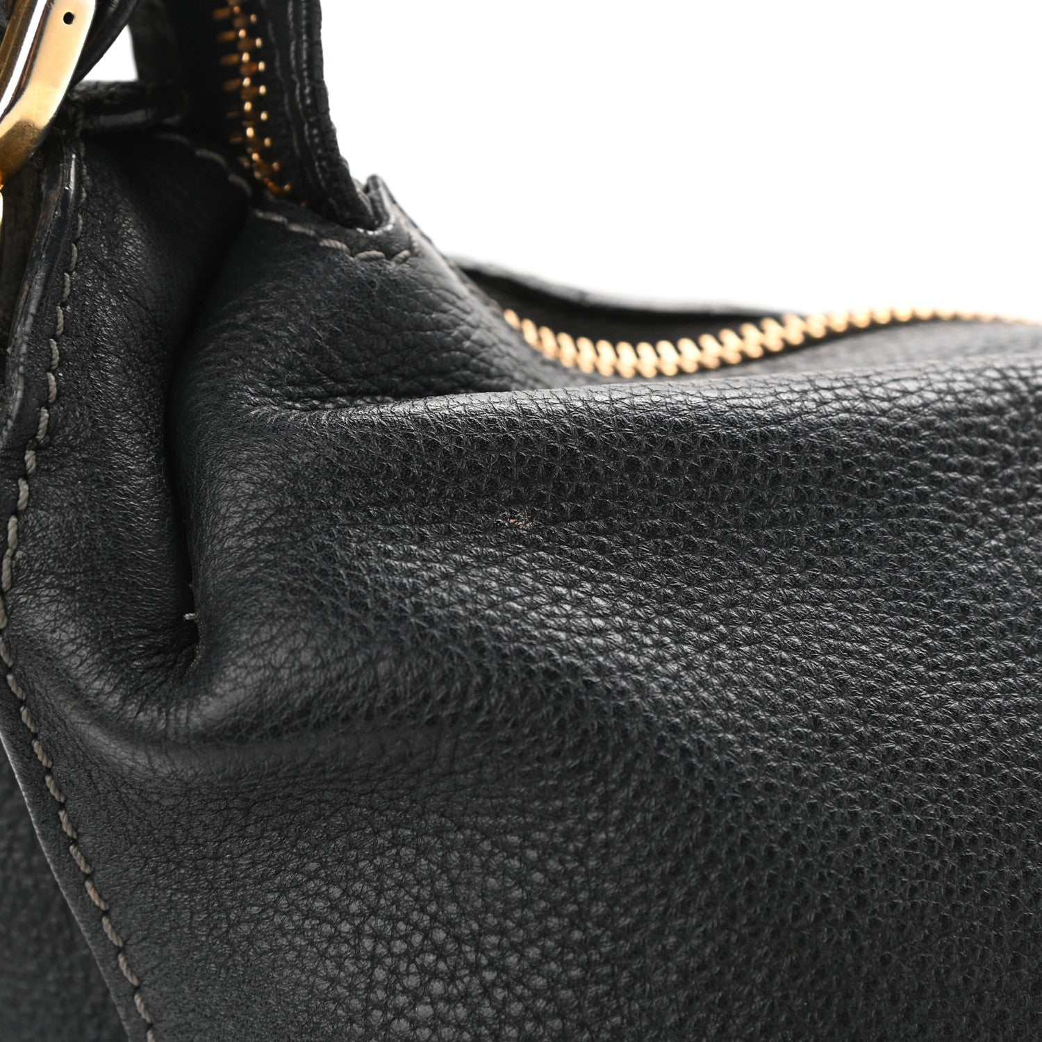 Chloe Calfskin Large Marcie Satchel Black 9 of 11