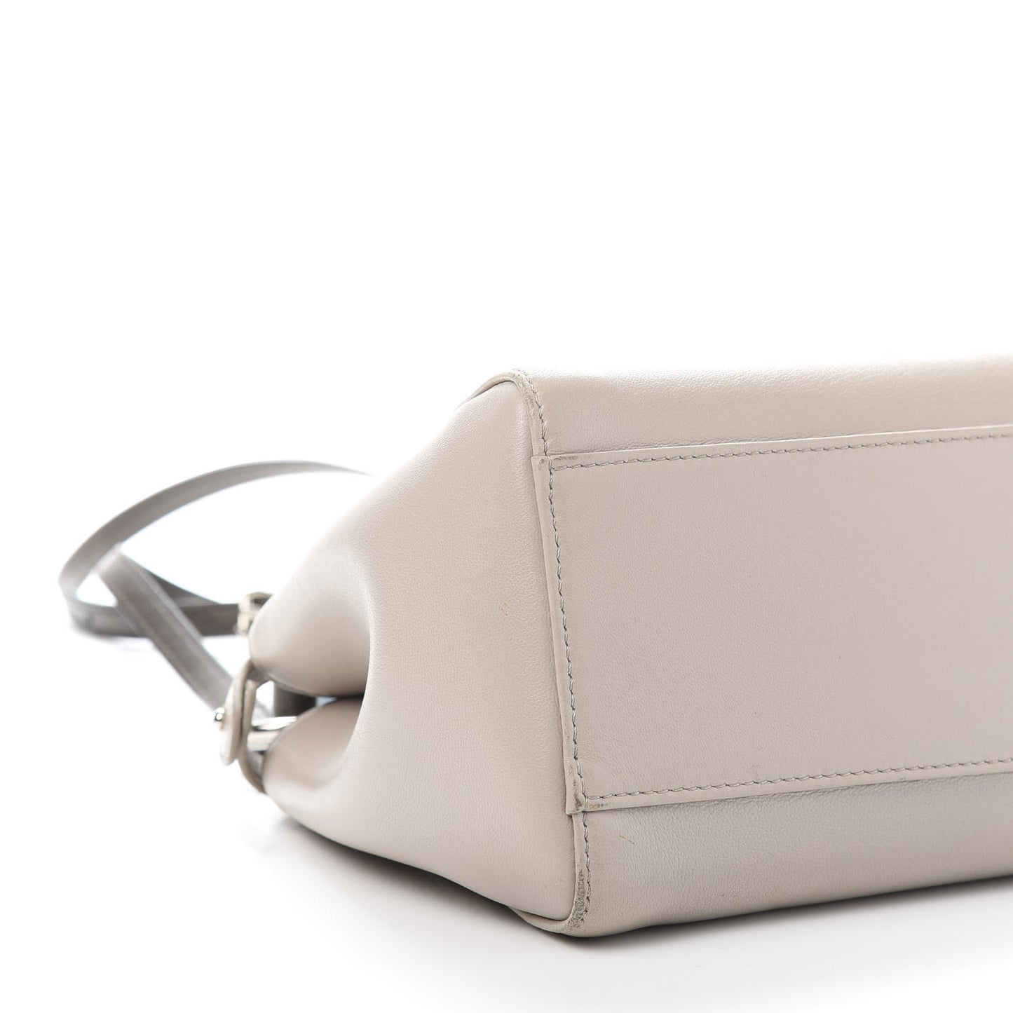 Nappa Colorblock Mini Peekaboo Iconic Satchel Grigio Polvere Carbone Bloody Mary