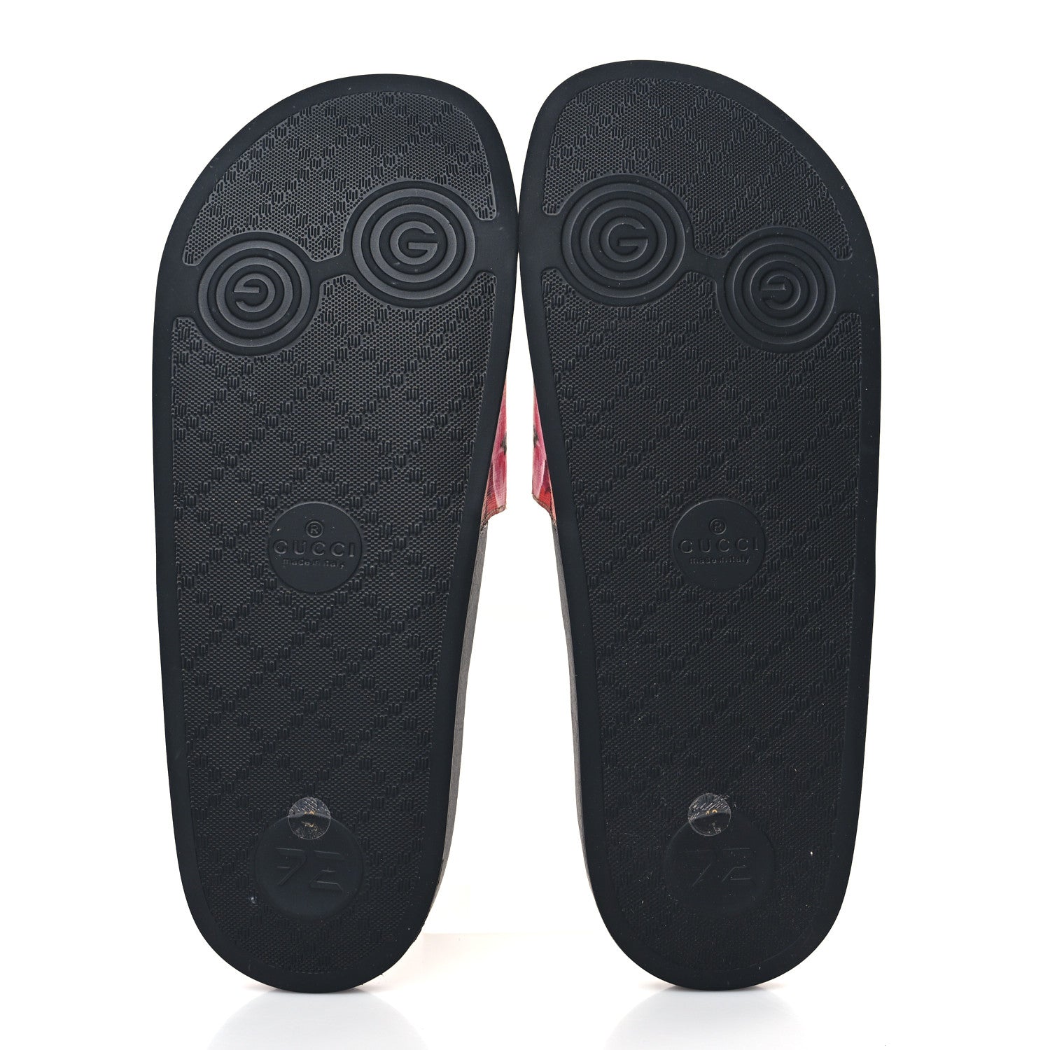 Gucci GG Supreme Monogram Blooms Slide Sandals 40 Beige Multicolor 5 of 7