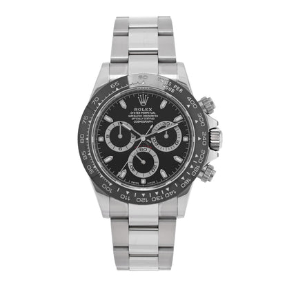 Rolex Stainless Steel 40mm Oyster Perpetual Cosmograph Daytona Watch Black 116500LN 1 of 4