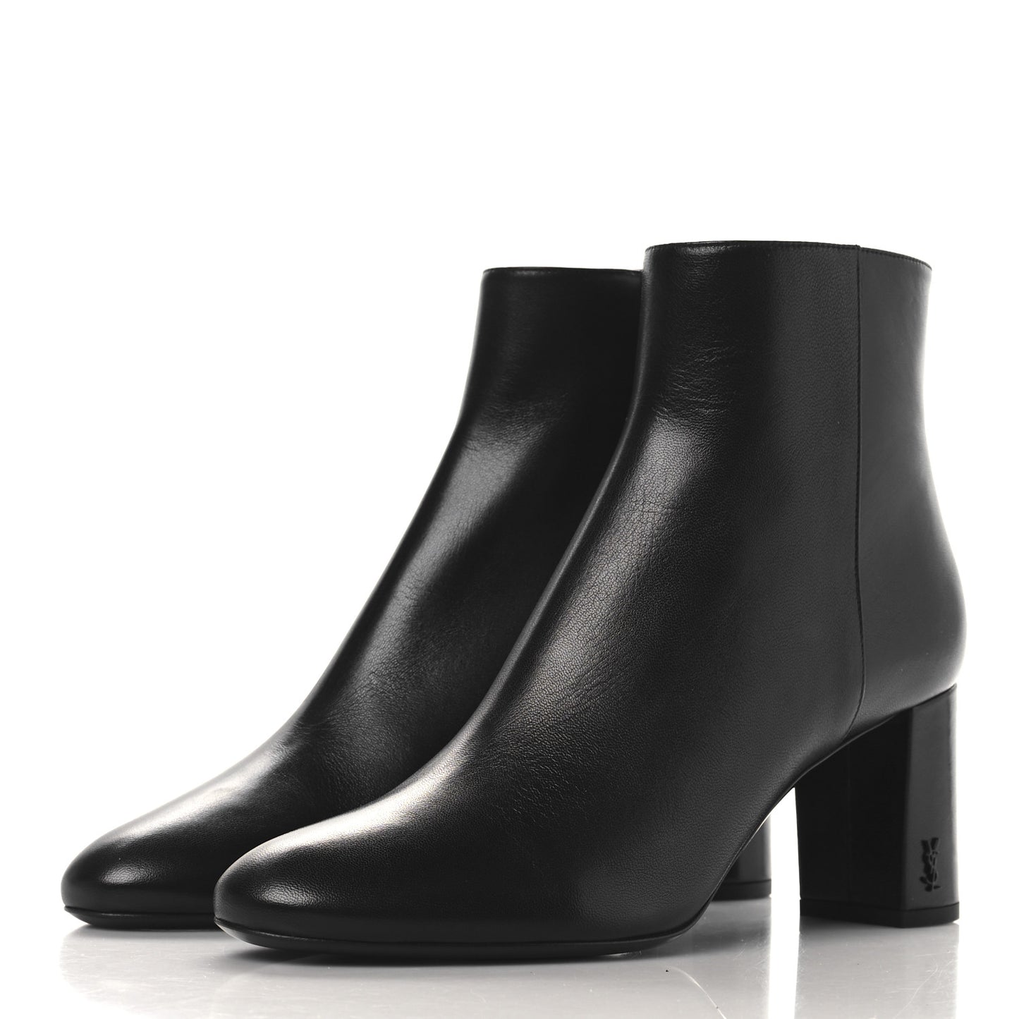Nappa Vendome Loulou 70mm Ankle Zip Boot 40 Black