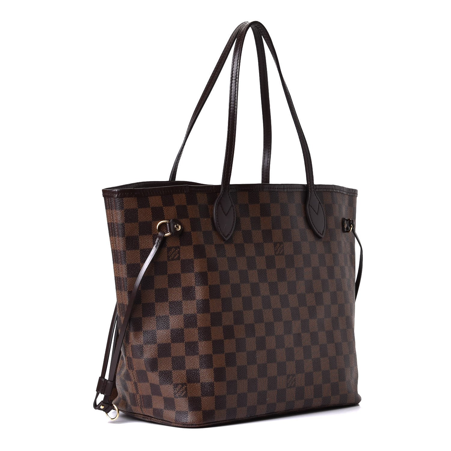 Louis Vuitton Damier Ebene Neo Neverfull MM Rose Ballerine 2 of 5