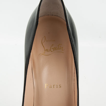 Christian Louboutin Kid Pigalle Follies 100 Pumps 37.5 Black 7 of 7